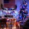 100 LED 4th of July Red White Blue 50 Photo Clips String Lights Holder 33FT Starry Fairy Lights for Hanging Pictures Cards Memos USB Powered with Switch Perfect for Bedroom Dorm Christmas Decor